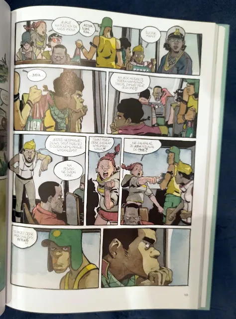 strona komiksu Mechanika Nieba
