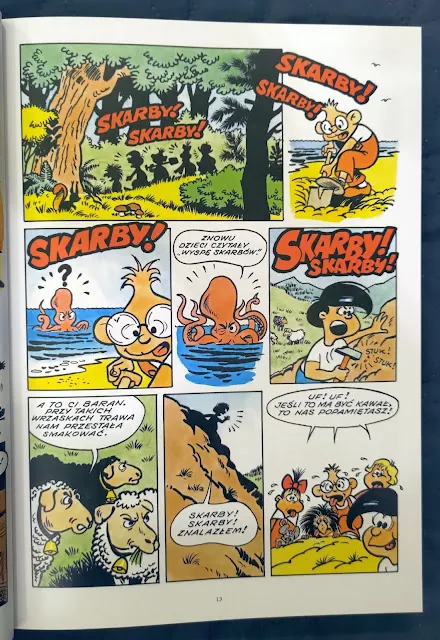 Na wyspie Umpli-Tumpli. Jerzy Wróblewski, Mirosław Stecewicz. Recenzja komiksu