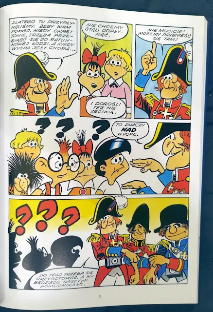 Na wyspie Umpli-Tumpli. Jerzy Wróblewski, Mirosław Stecewicz. Recenzja komiksu