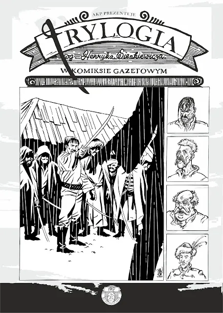 Trylogia według H. Sienkiewicza w komiksie gazetowym