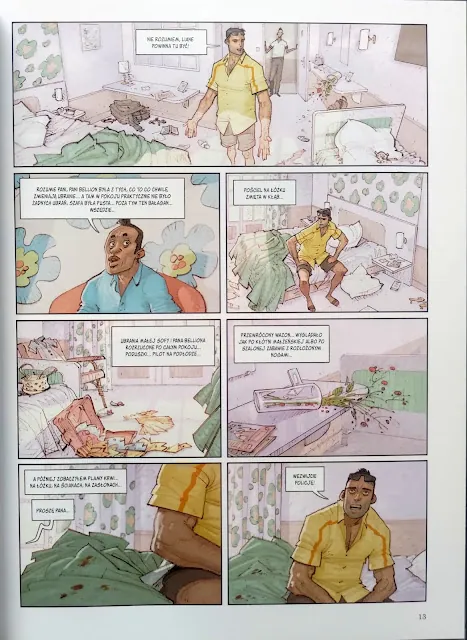 strona komiksu Nie puszczaj mojej dłoni
