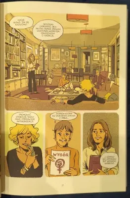 strona komiksu Wybór