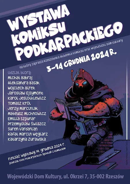 Nadchodzą XXXV Podkarpackie Spotkania z Komiksem. Już teraz można oglądać wystawę