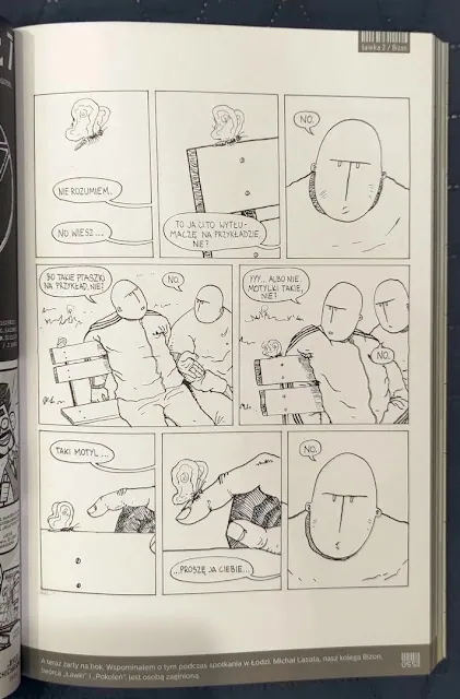 strona magazynu komiksowego "Produkt" strona magazynu komiksowego "Produkt"