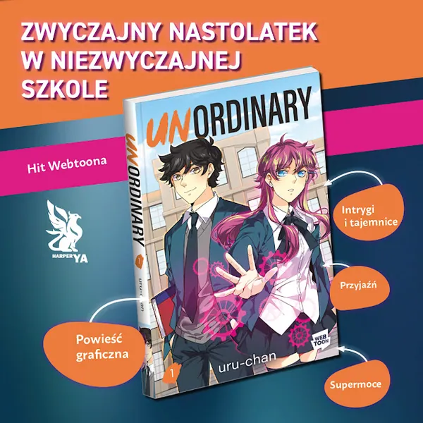 unOrdinary - hit platformy Webtoon dostępny po polsku