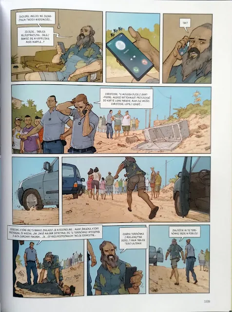 strona komiksu Nie puszczaj mojej dłoni