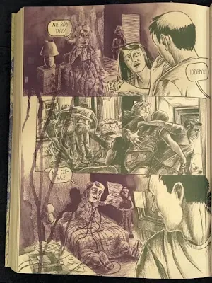 strona komiksu Ultradźwięki