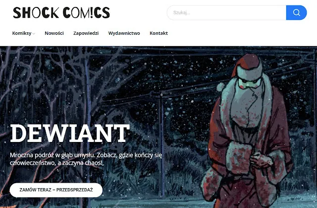 Shock Comics - startuje nowe wydawnictwo komiksowe w Polsce