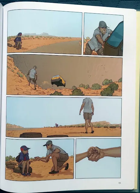 strona komiksu Nie puszczaj mojej dłoni