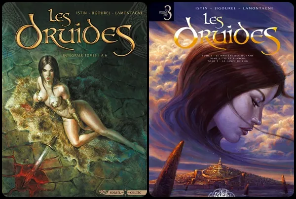 Lost In Time wyda komiks Druidzi (Les Druides) autorstwa Istina, Jigourela i Lamontagne