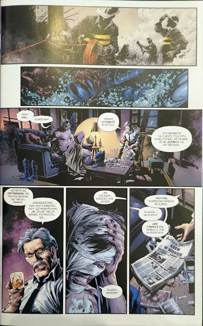 strona komiksu Batman. Detective Comics. Gothamski Nokturn: Akt 1