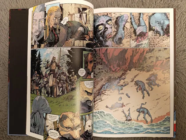 Wiedźmin Dzikie Zwierzęta komiks