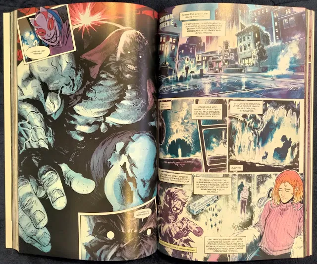 strona komiksu Batman. Detective Comics. Gothamski Nokturn: Akt 1