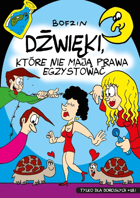 Dźwięki, które nie mają prawa egzystować - komiks tylko dla dorosłych od Łukasza Kucińskiego