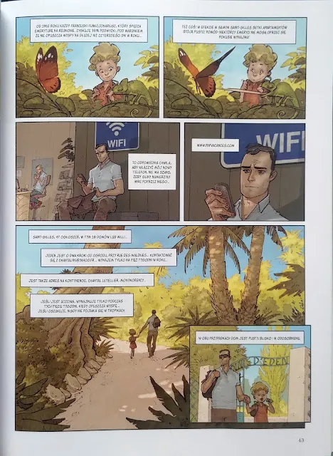 strona komiksu Nie puszczaj mojej dłoni