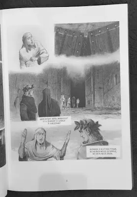 strona komiksu "Piekło Dantego"