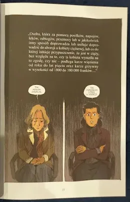 strona komiksu Wybór