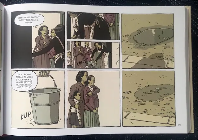 strona komiksu „Otchłań zapomnienia"