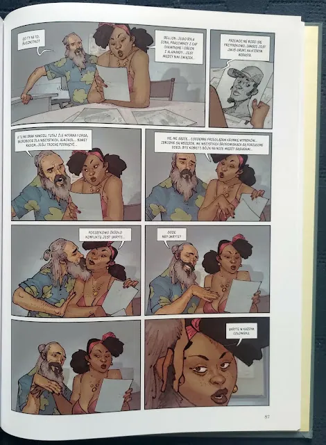 strona komiksu Nie puszczaj mojej dłoni