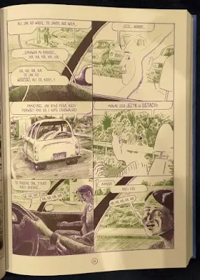 strona komiksu Ultradźwięki