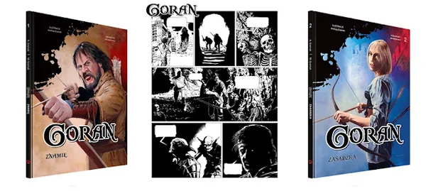 Andrzej Graniak podał datę premiery trzeciej części komiksu Goran (Widmo Mroku)