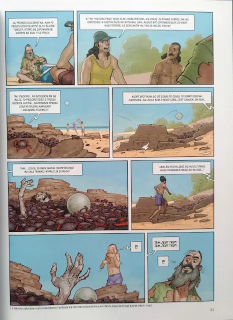 strona komiksu Nie puszczaj mojej dłoni