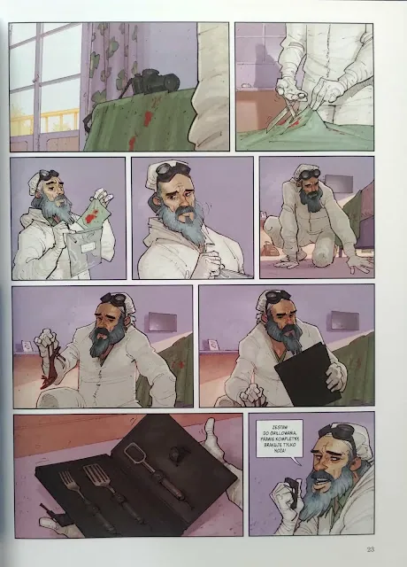 strona komiksu Nie puszczaj mojej dłoni